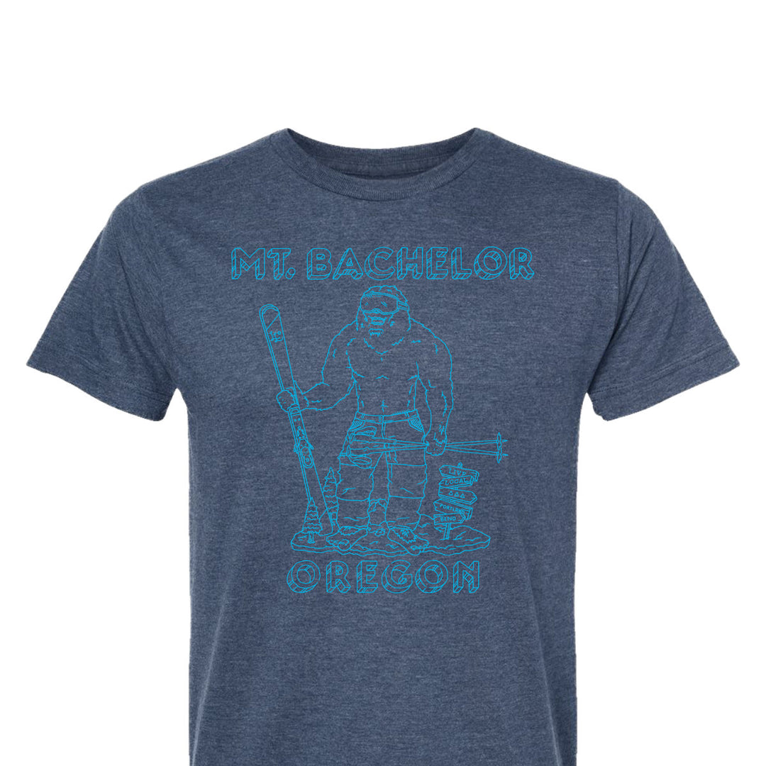 Mt. Bachelor Bigfoot Ski T-Shirt