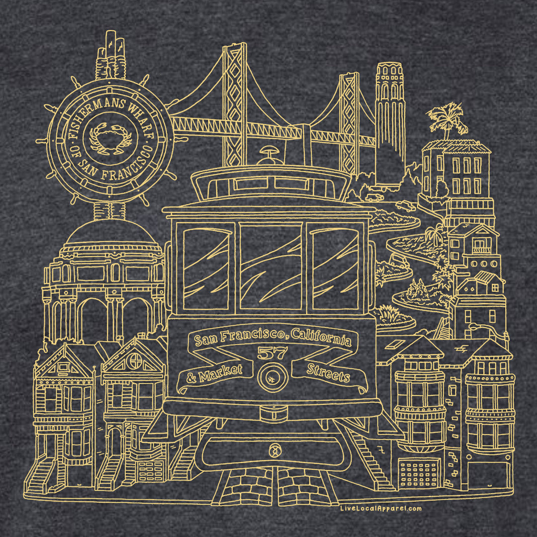 San Francisco Cable Car T-Shirt