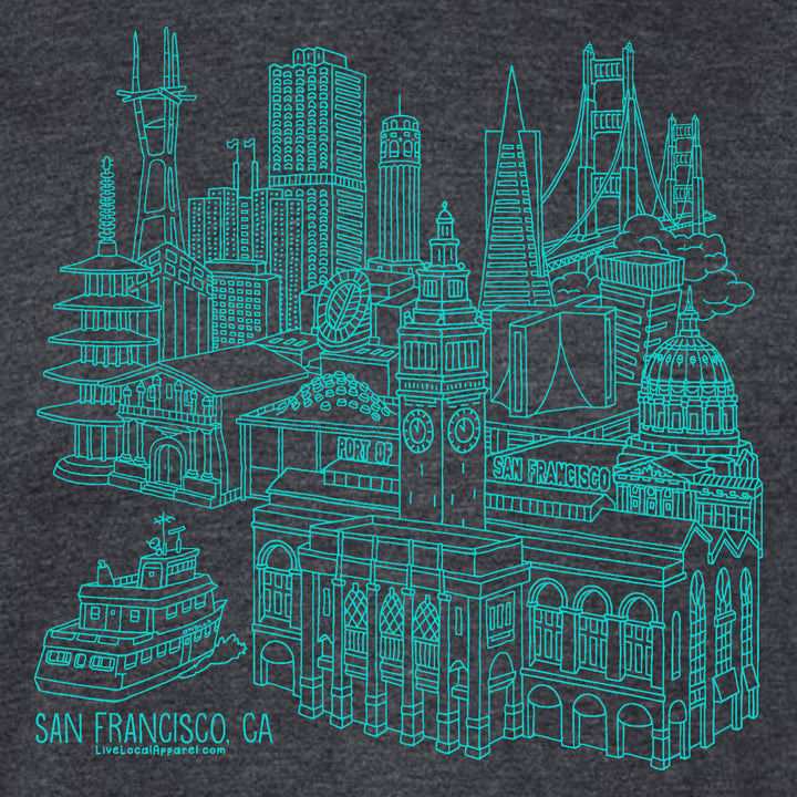 San Francisco Downtown Ferry T-Shirt