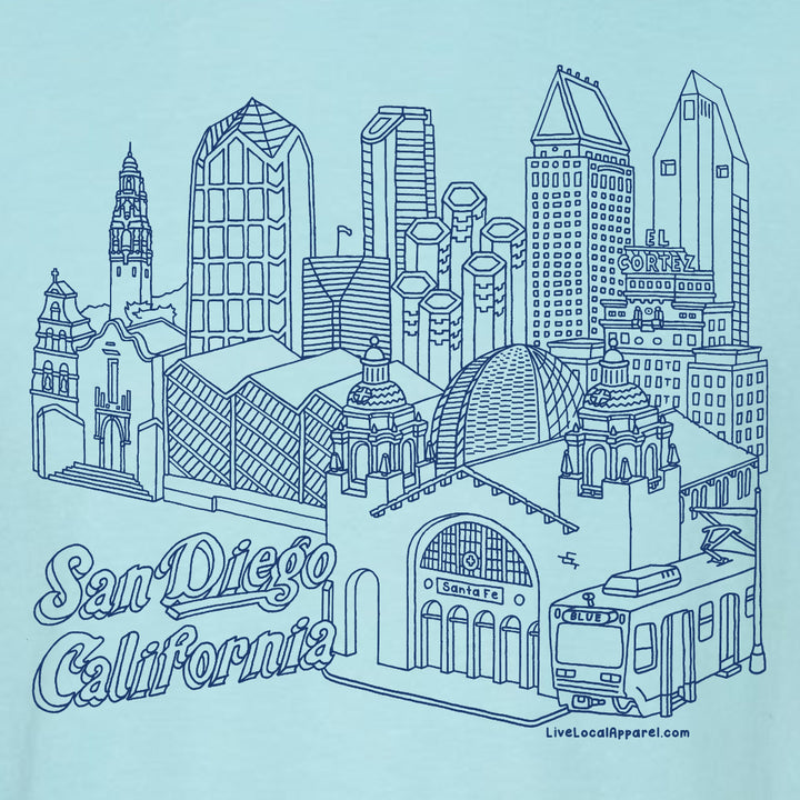 San Diego Downtown T-Shirt
