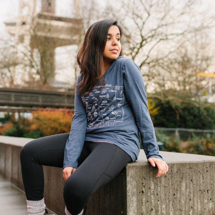 Women's Washington State Hooded T-Shirt