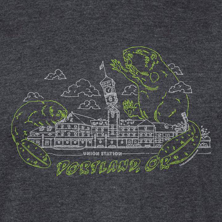 Portland Beaver Attack T-Shirt