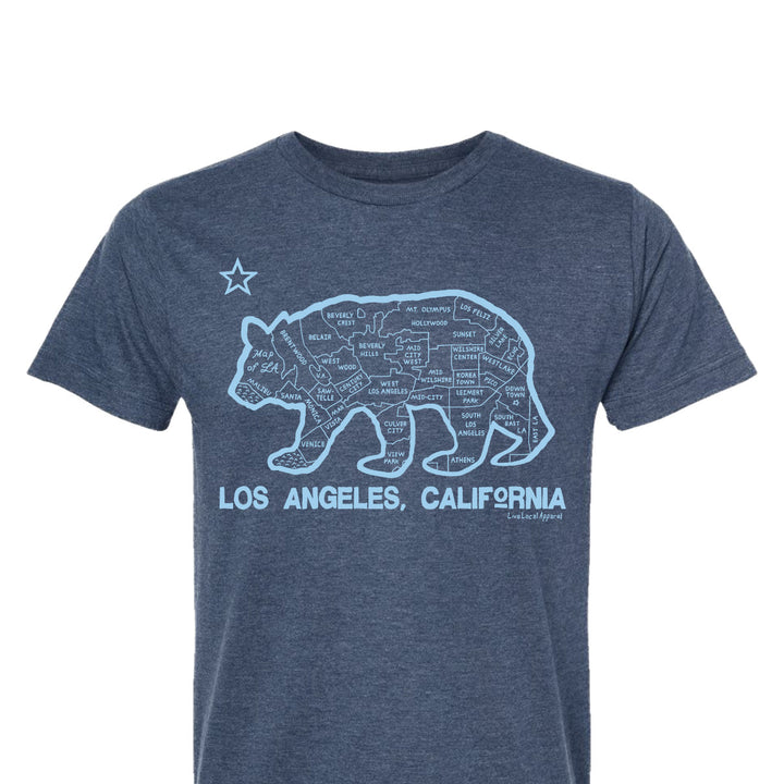 Los Angeles Bear Map T-Shirt