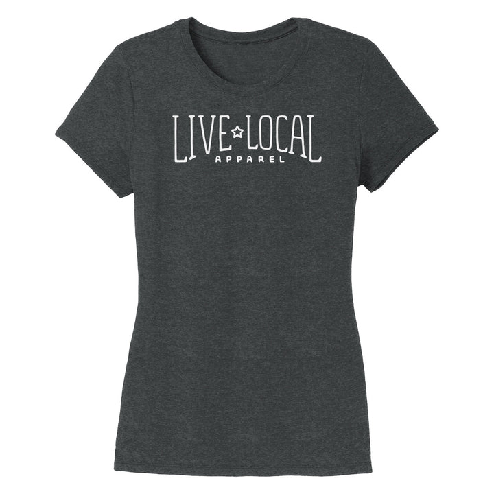 Women's Live Local Apparel Logo T-Shirt