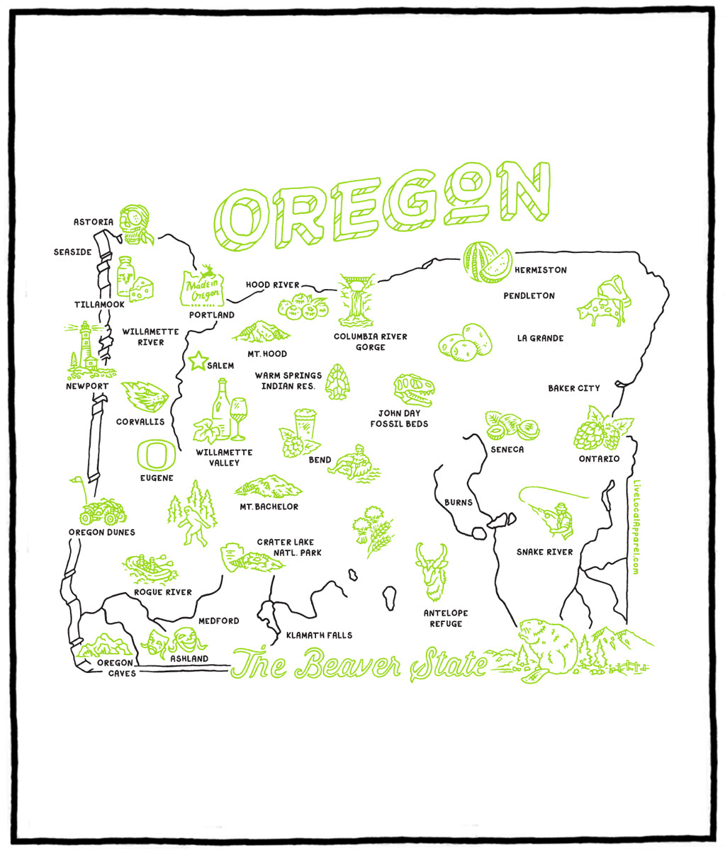 Oregon - Explore the Beaver State!