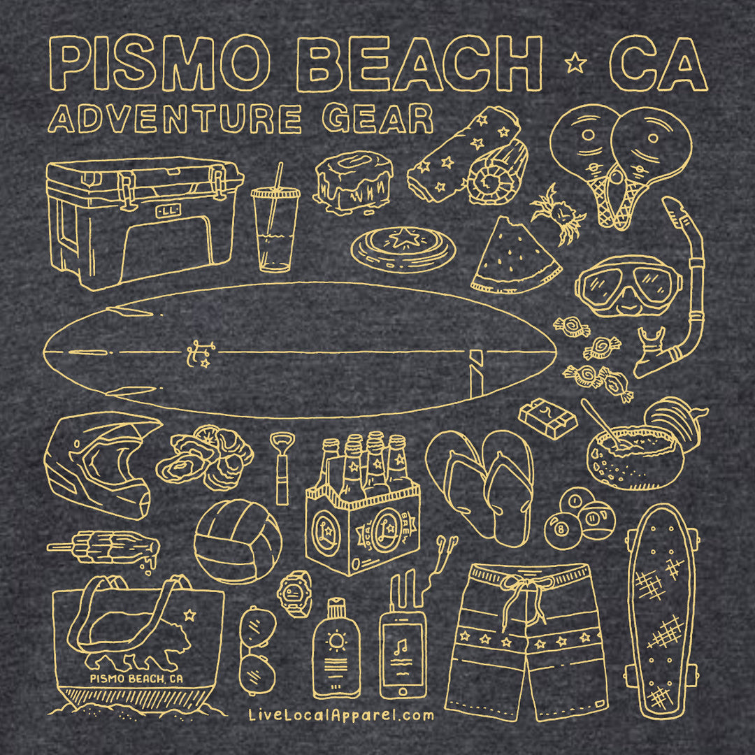 Pismo Beach Adventure Gear T-Shirt