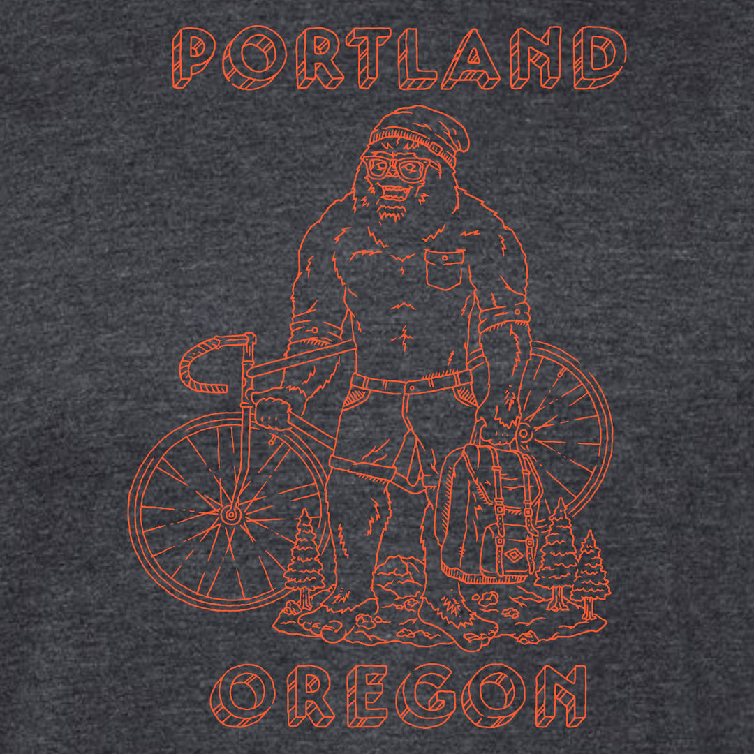 Portland Bigfoot Bike T-Shirt