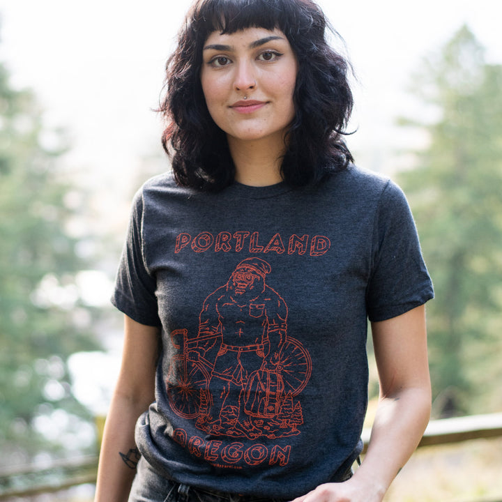 Portland Bigfoot Bike T-Shirt