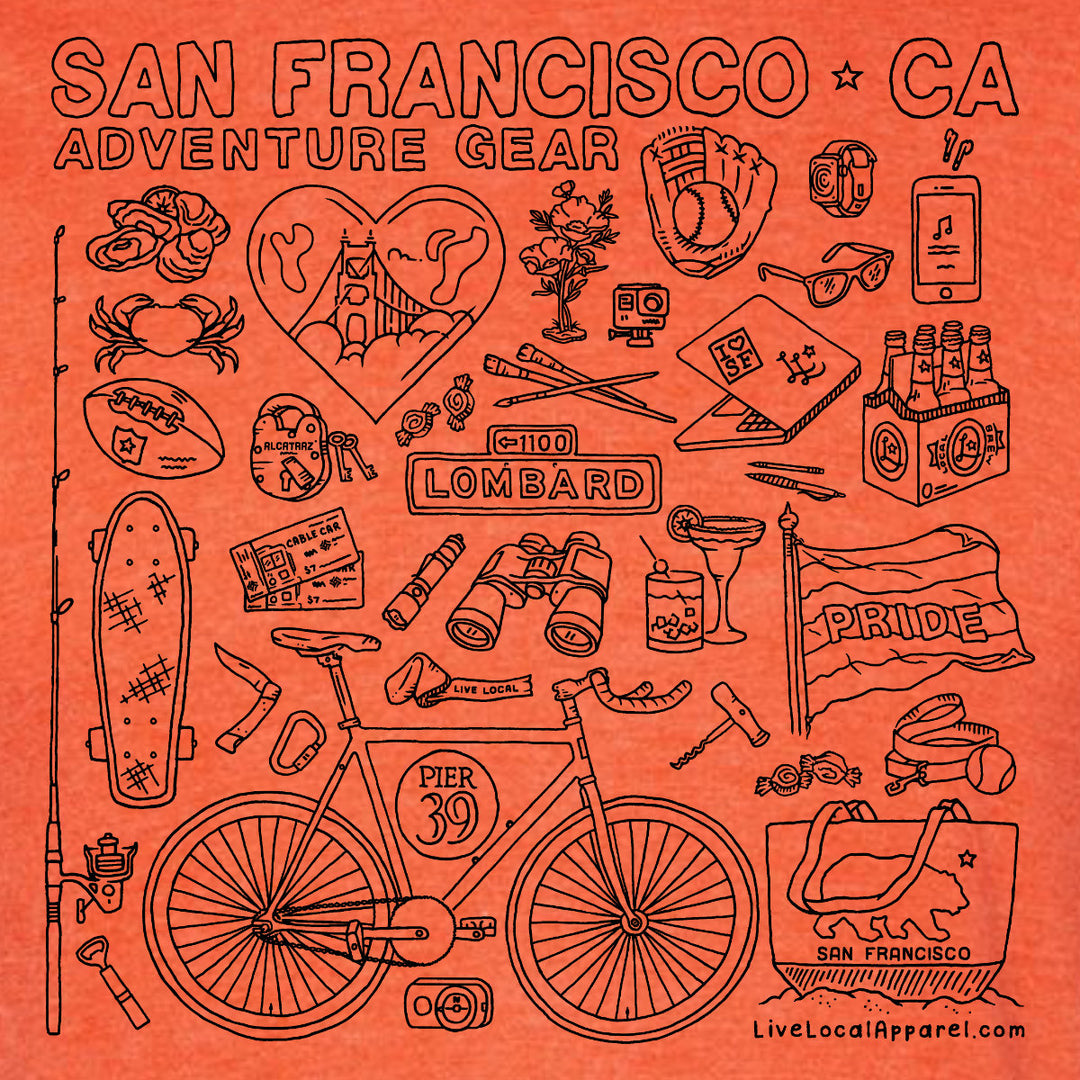 San Francisco Adventure Gear T-Shirt