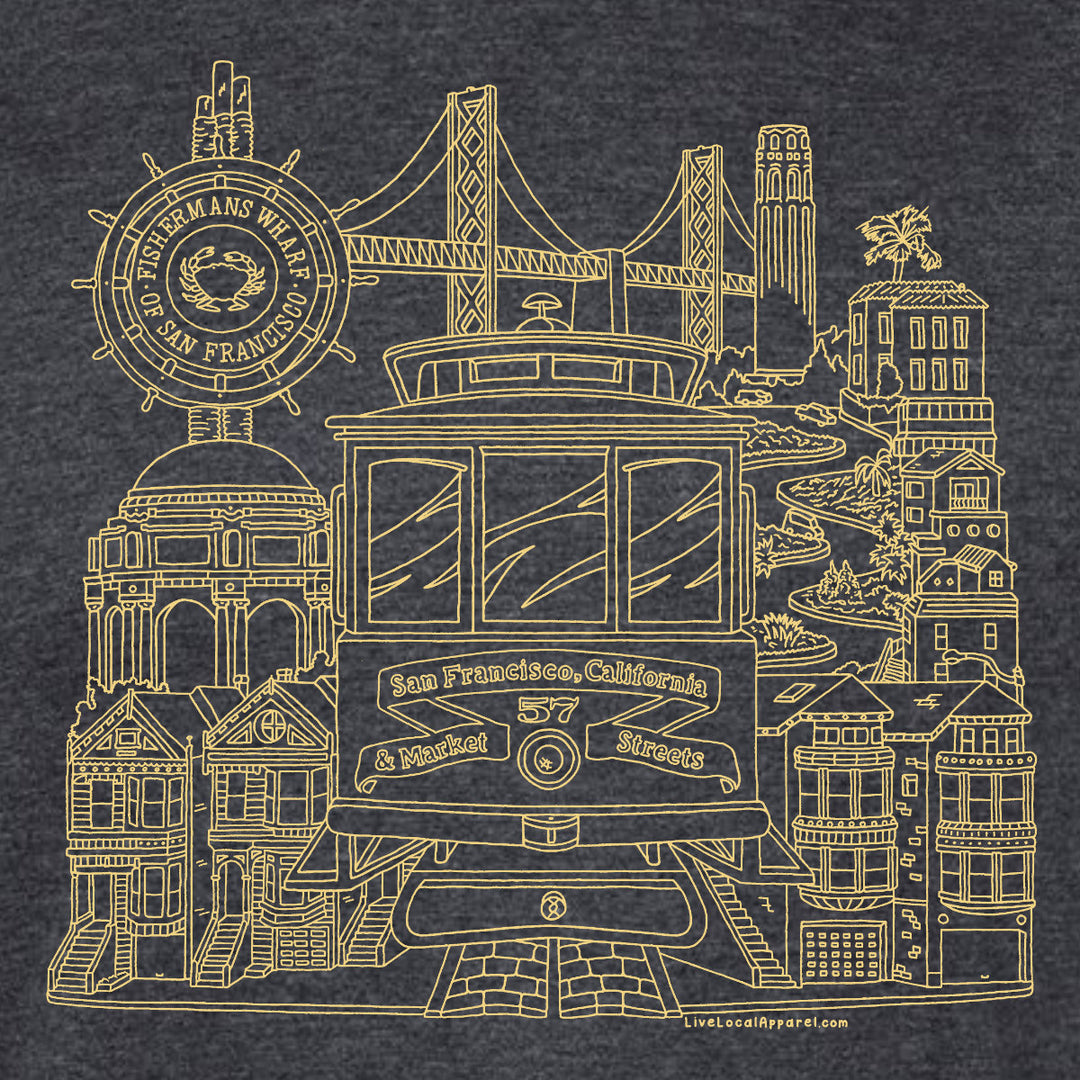 San Francisco Cable Car T-Shirt