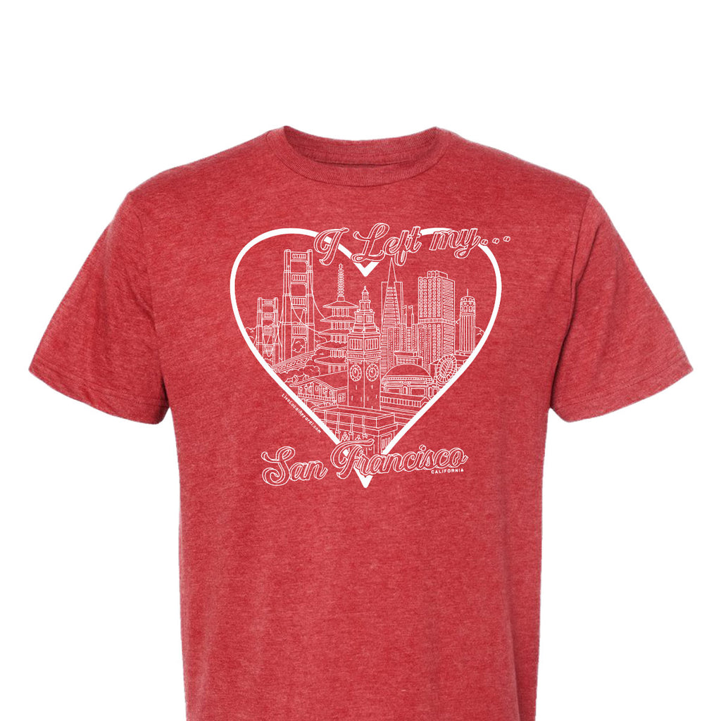 San Francisco I Left My T-Shirt – Live Local Apparel