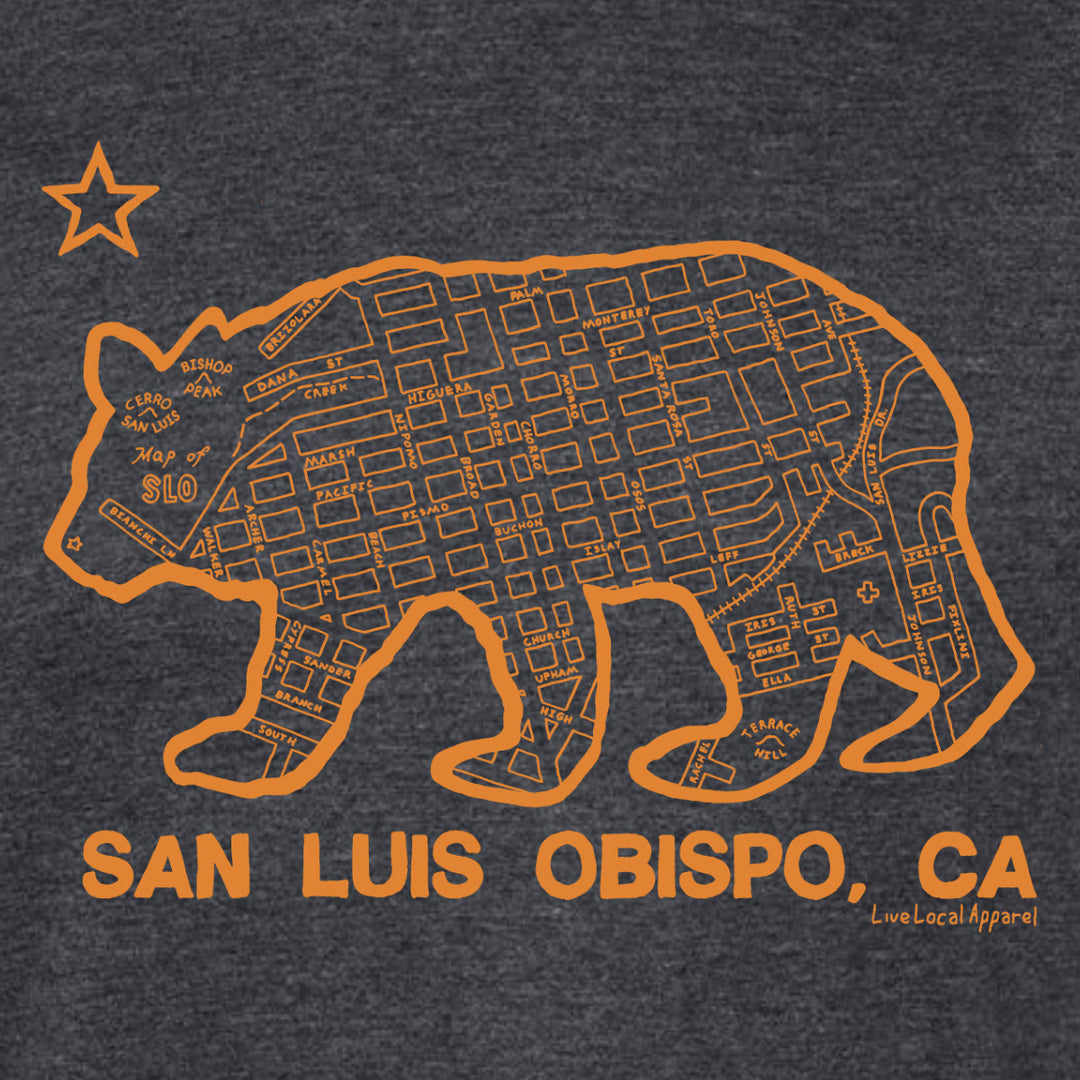 SLO Bear Map T-Shirt