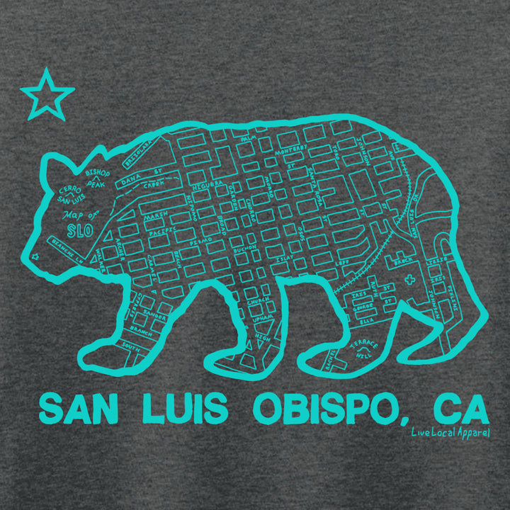 Women's SLO Bear Map Tank Top