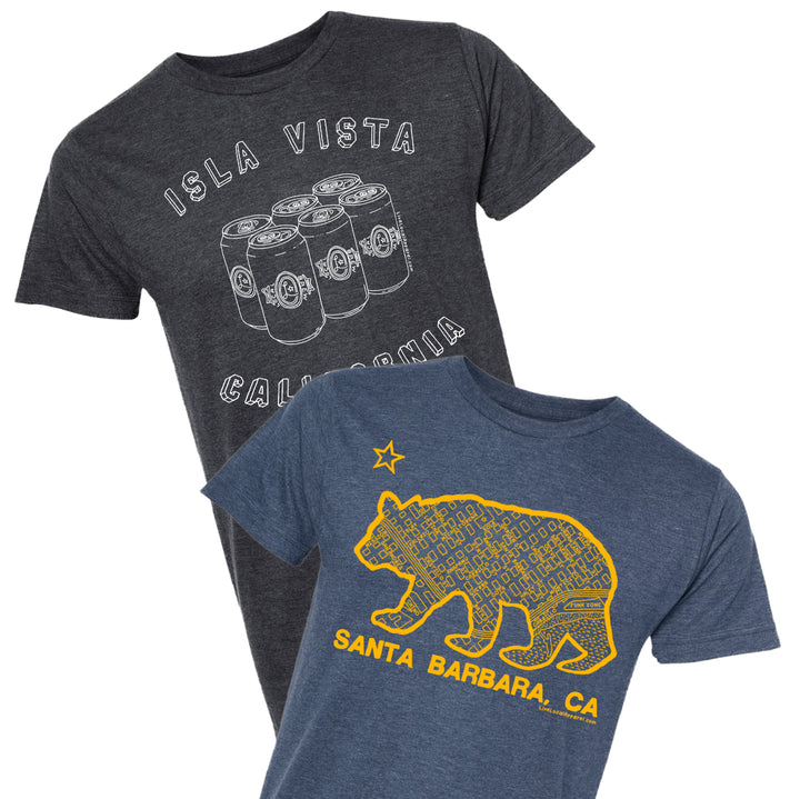 Santa Barbara IV Duo: 2 Shirts, one low price!